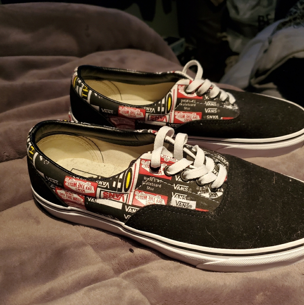 Vans Logo Mix Shoes Size 9.5